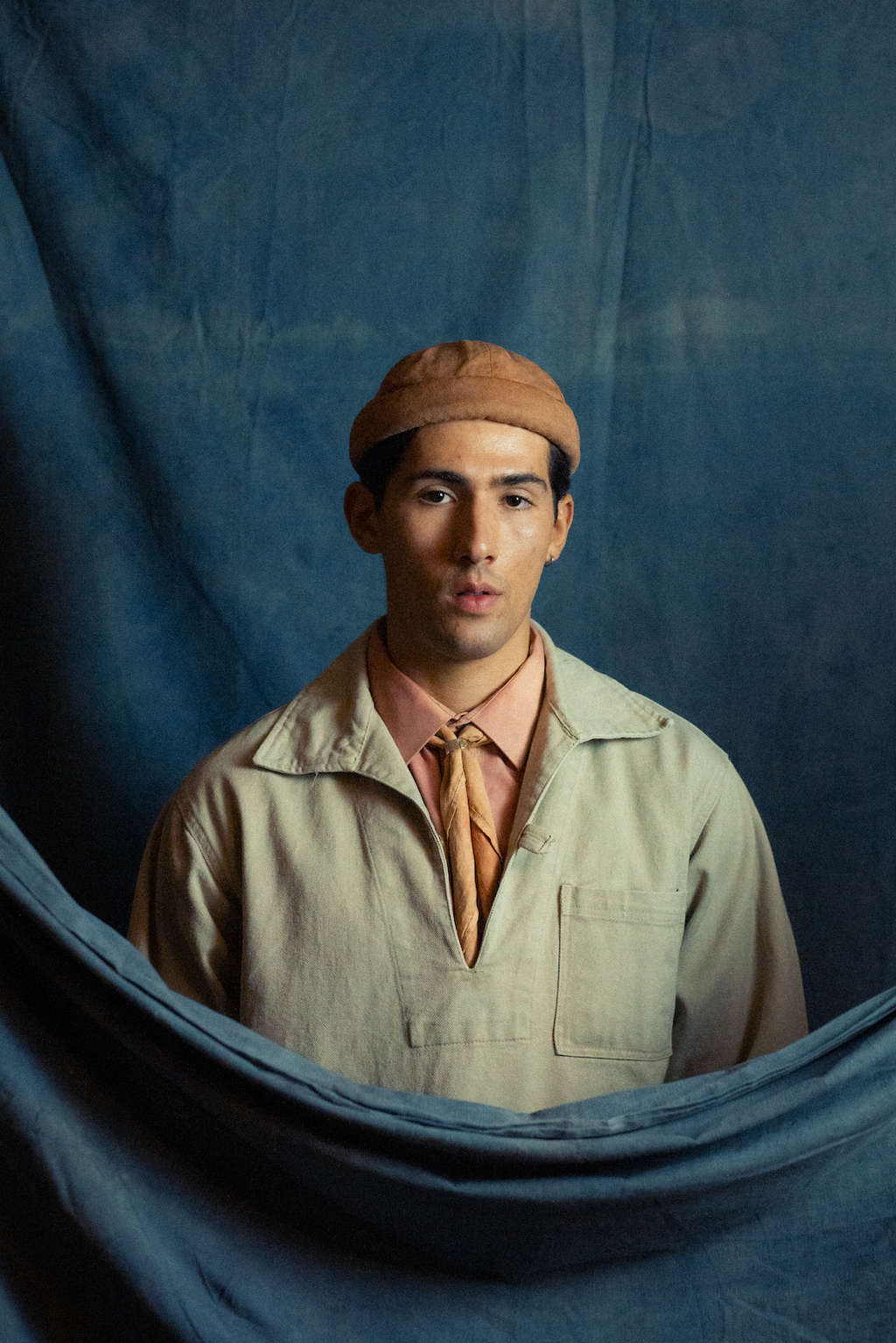 MIKI DOCKER HAT HAND DIED - MADDER ROOTS