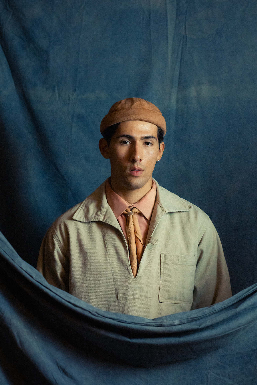 MIKI DOCKER HAT HAND DIED - MADDER ROOTS