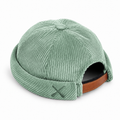 MIKI DOCKER HAT MINT VELVET CORDUROY -Exclu Web