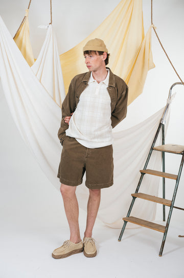 BONNET MIKI DOCKER LIN BEIGE SÉSAME
