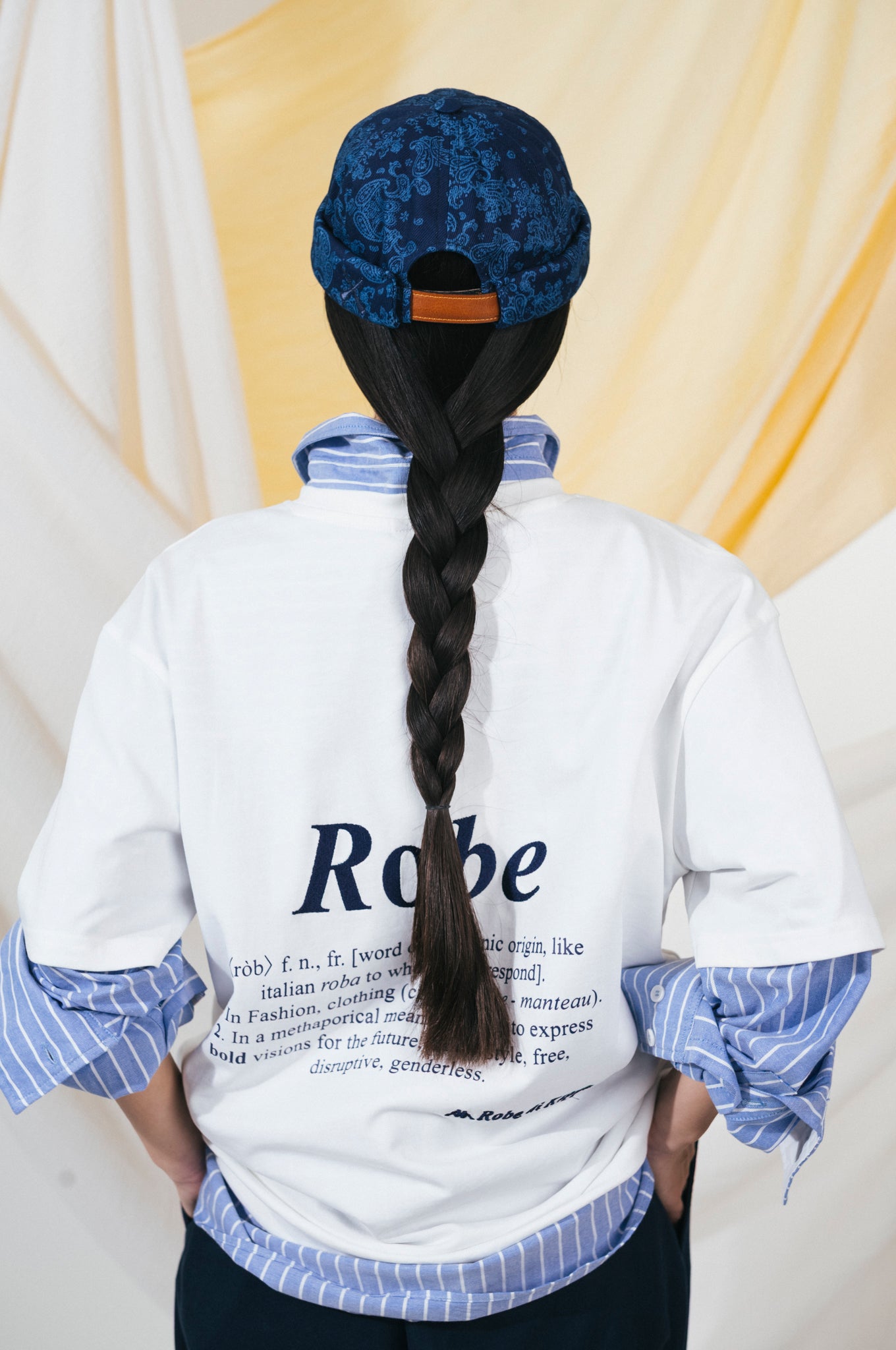 MIKI DOCKER BANDANAS EN JEAN INDIGO