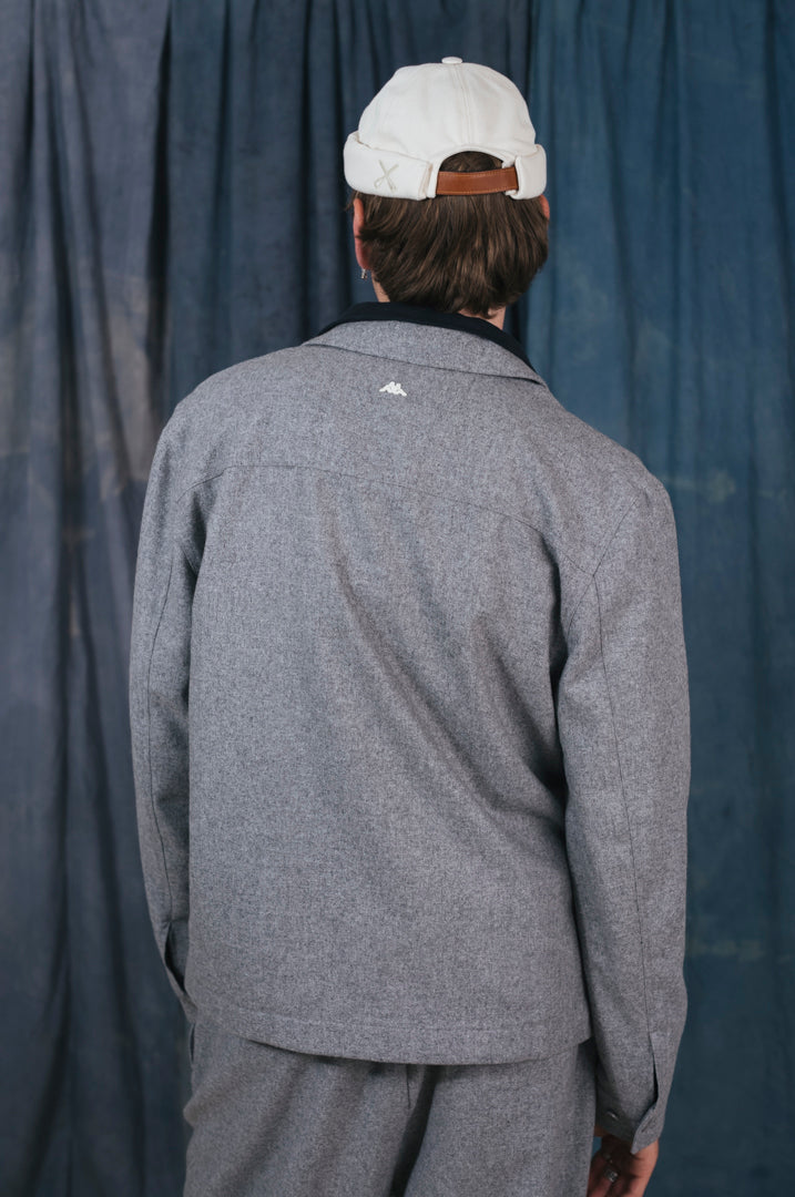 MIKI DOCKER HAT BLANC CRÈME DENIM