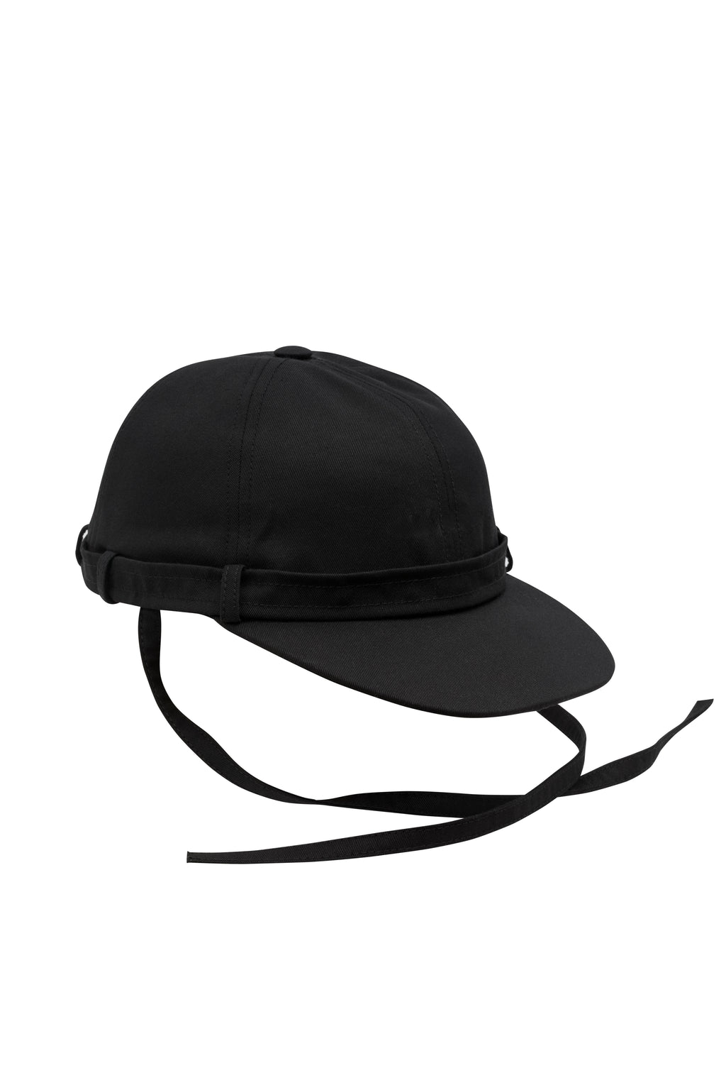TRENCH CAP NOIR GABARDINE RÉSISTANT À L'EAU 