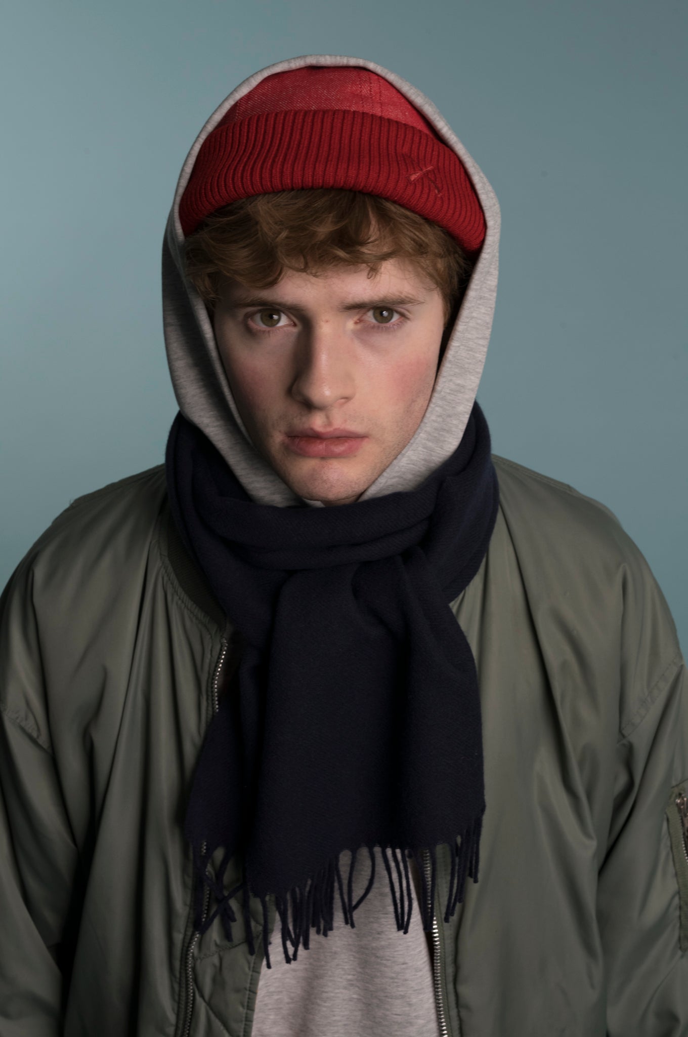 WATCH CAP HAT RED