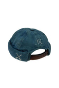 MIKI DOCKER HAT HAND DIED - INDIGO LEAF & CHESNUT