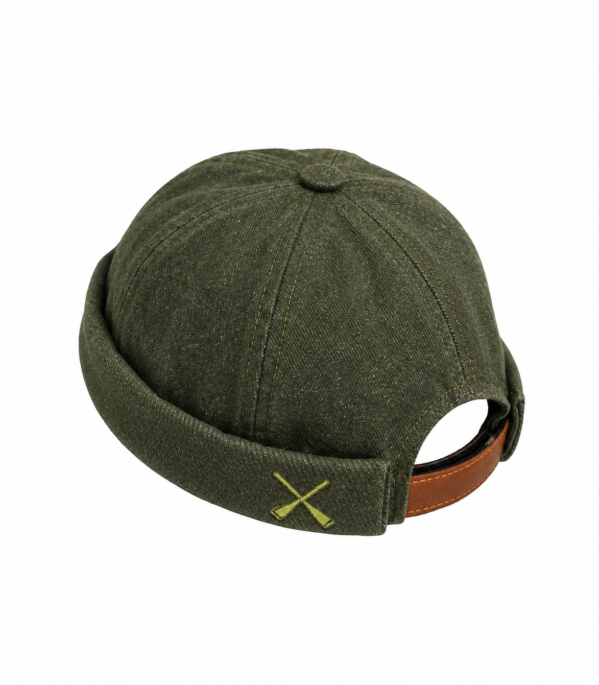 BONNET MIKI DOCKER DENIM OLIVE