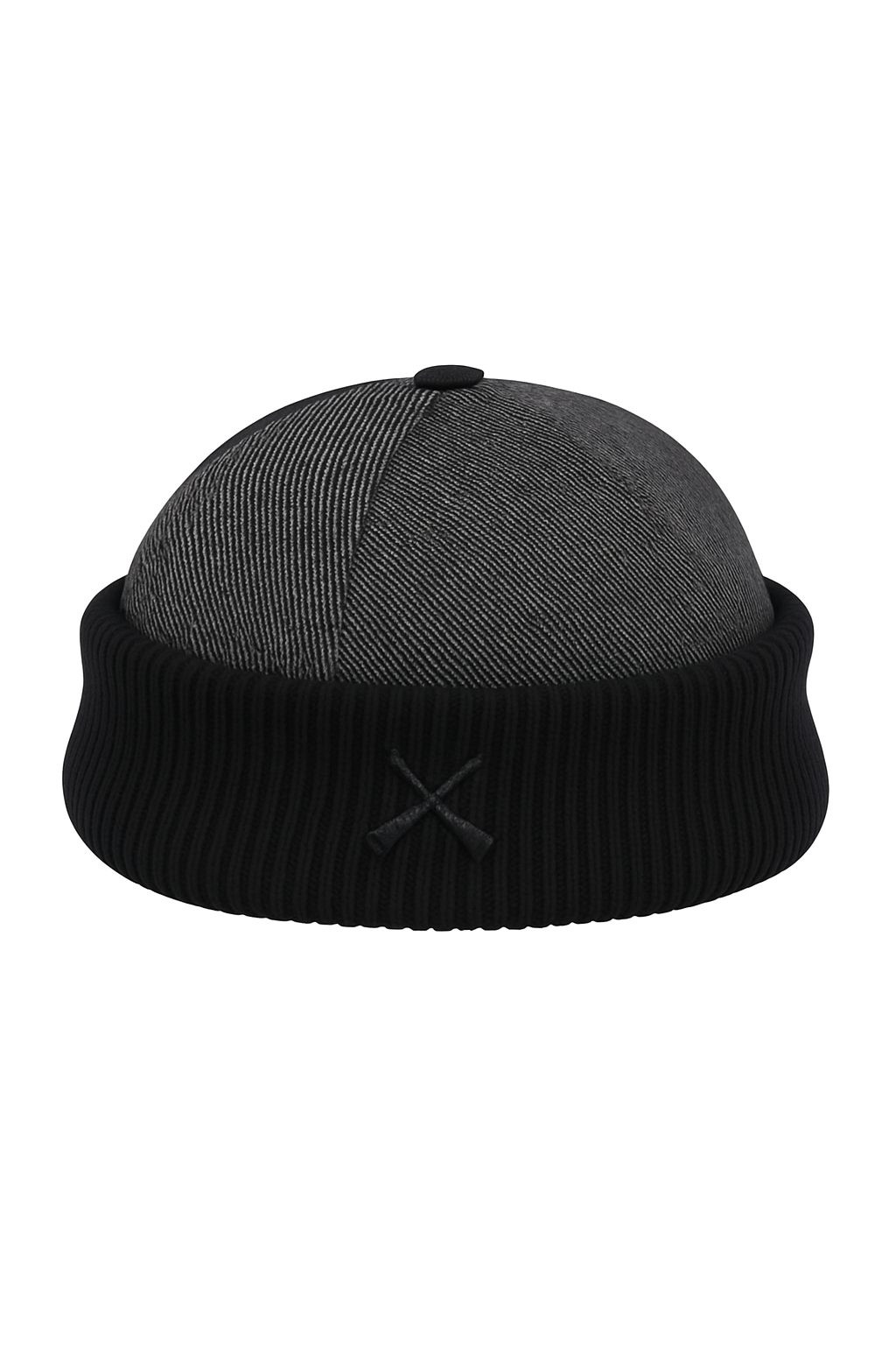Casquette de montre noire