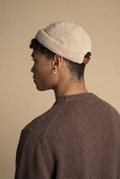 MIKI DOCKER HAT LINEN BEIGE