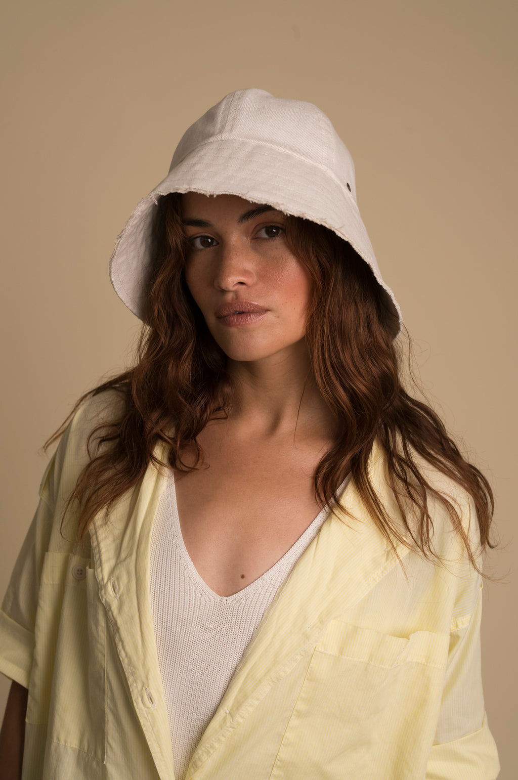 CHALUTIER ECRU ORGANIC COTTON AND HEMP