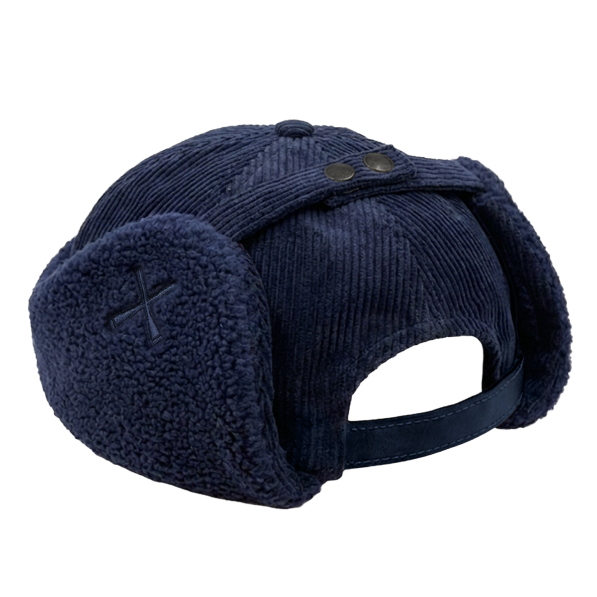 CHAPKA RUSSIAN CORDUROY NAVY - Exclu web