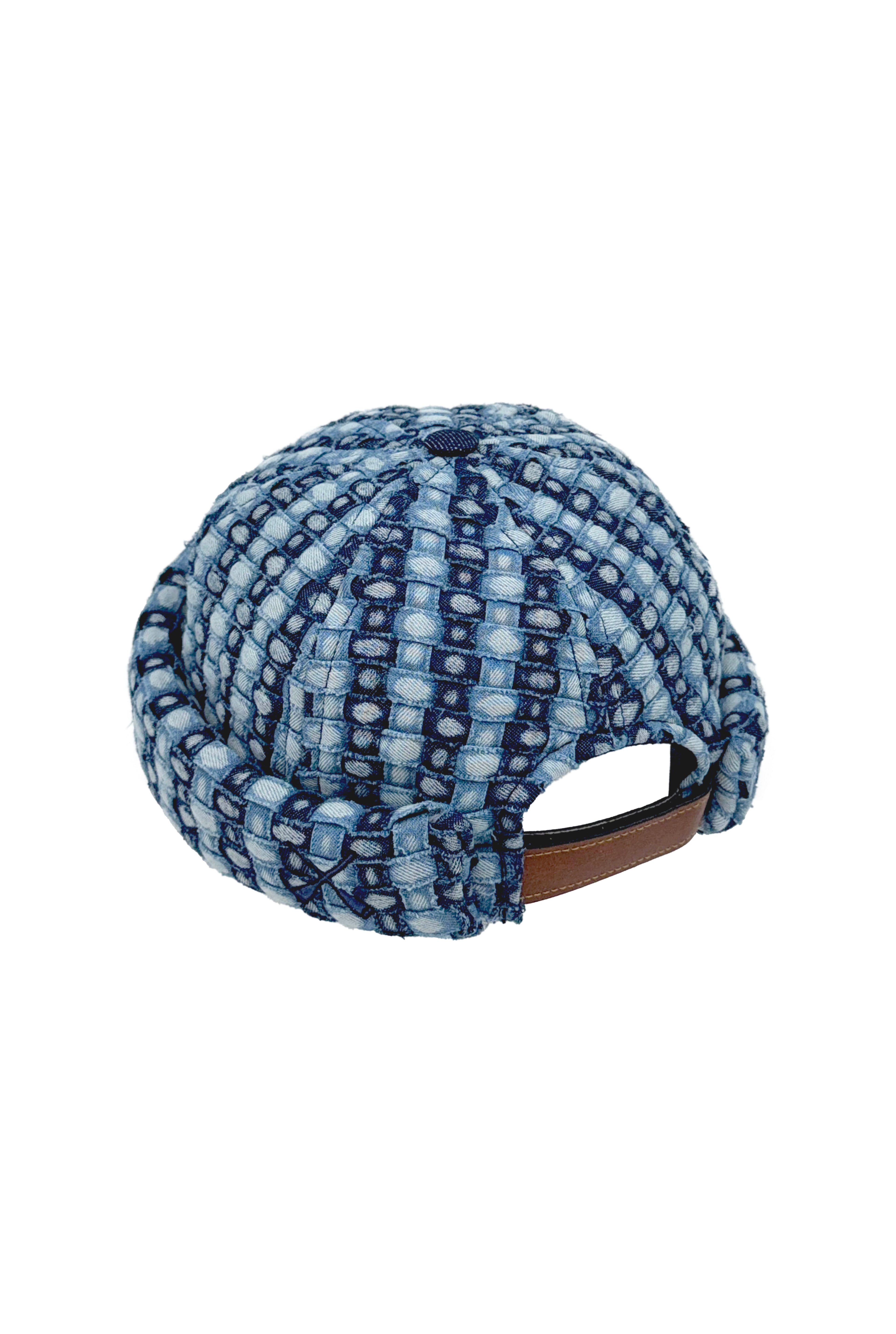 MIKI DOCKER HAUT DE TERRAIN TISSÉ – NUANCE BLEUE