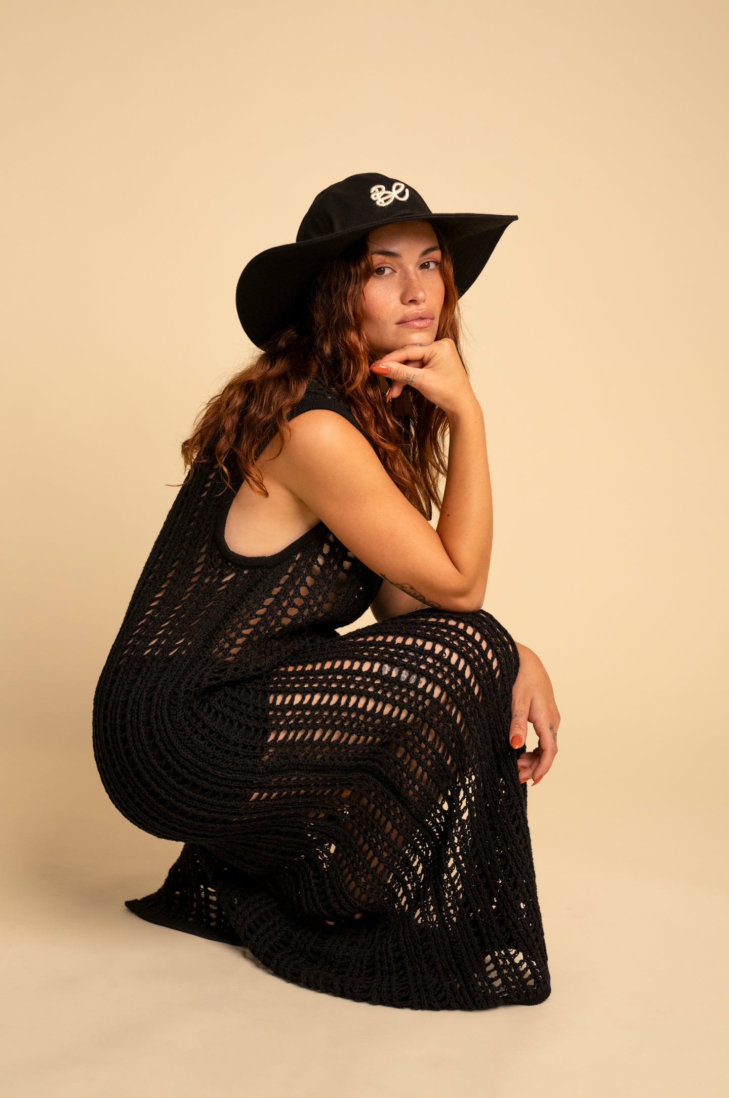 JEEPY HAT BLACK DENIM