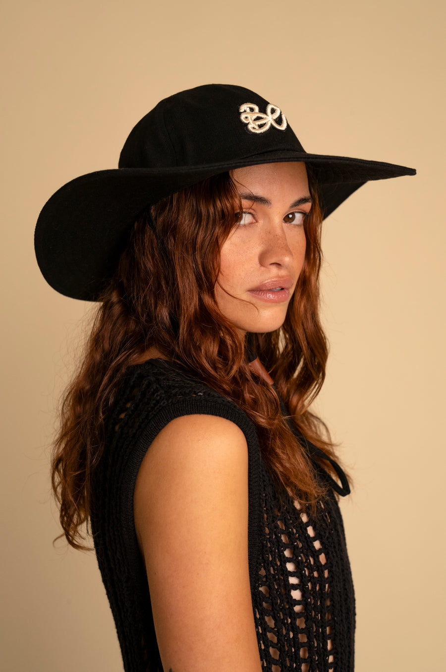 JEEPY HAT BLACK DENIM