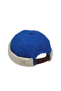 MIKI DOCKER HAT - BI COLOR MARINA & CREAM