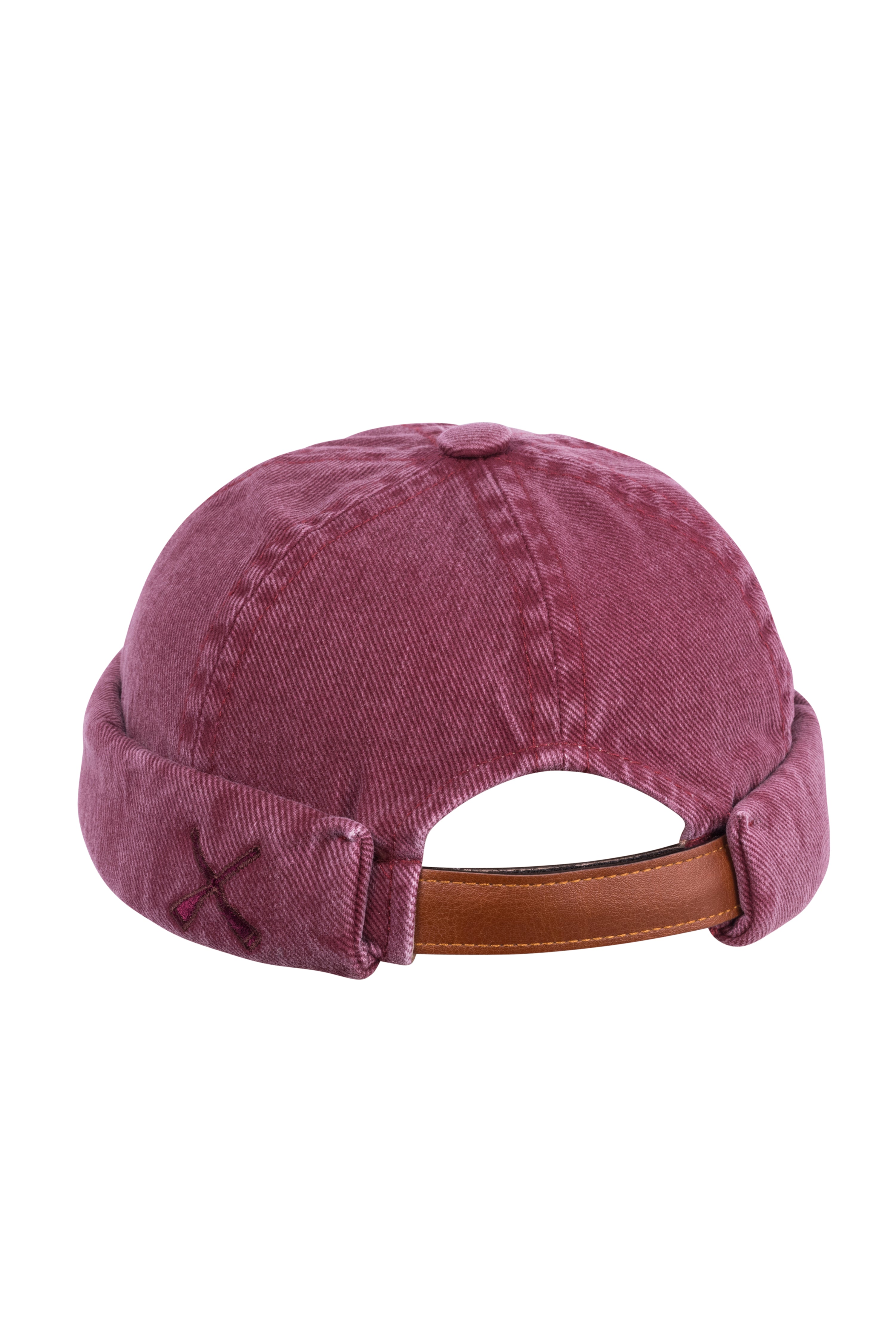 BONNET DOCKER MIKI ROUGE GRENADE LAVÉ