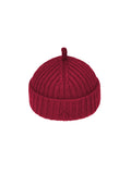 BONNET MIKI EN LAINE ROUGE 