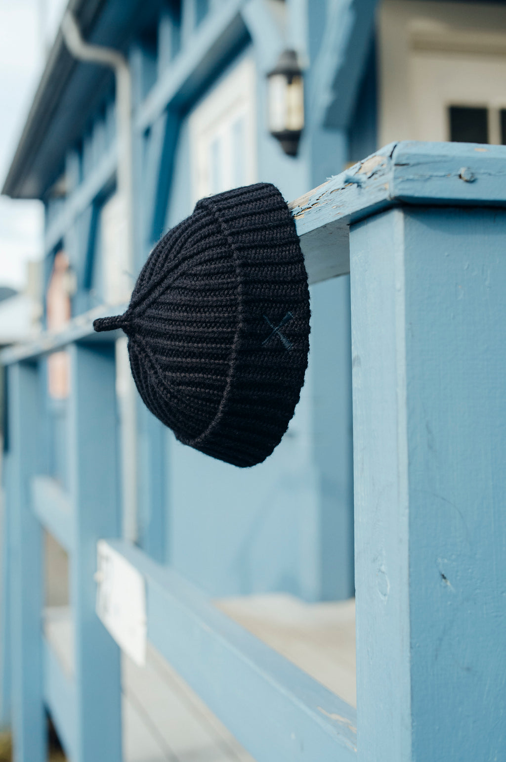 BONNET MIKI EN LAINE NOIR