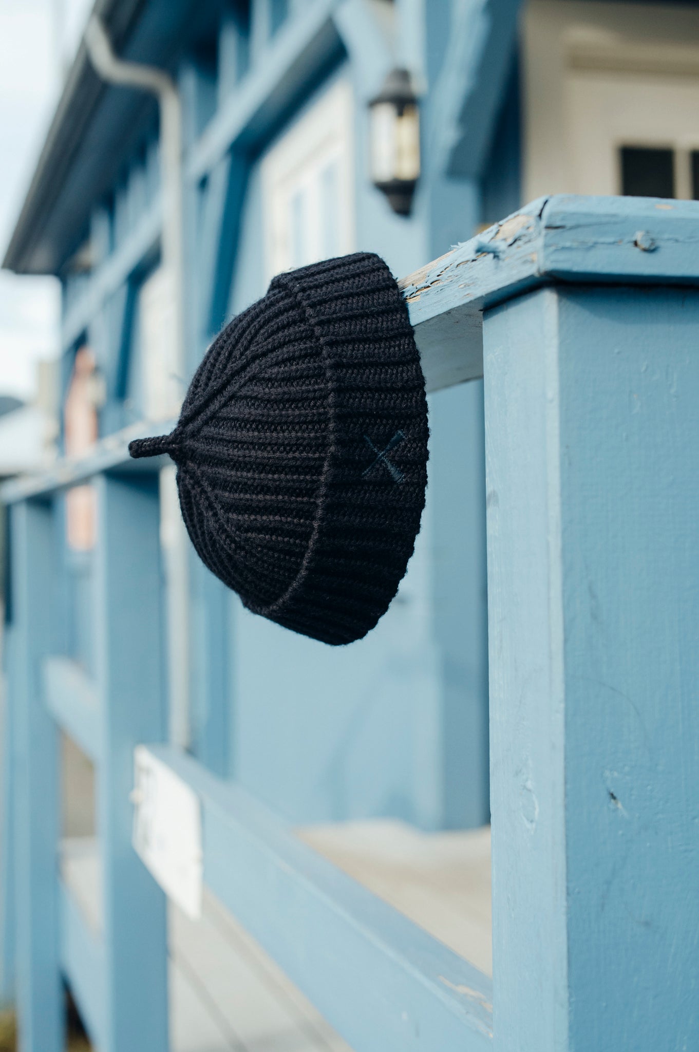 BONNET MIKI EN LAINE NOIR