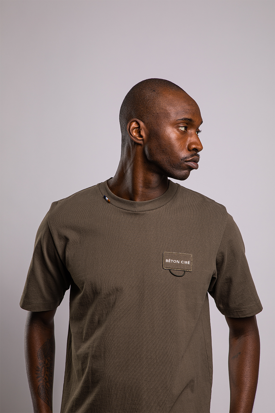 Hang Patch T-shirt Khaki