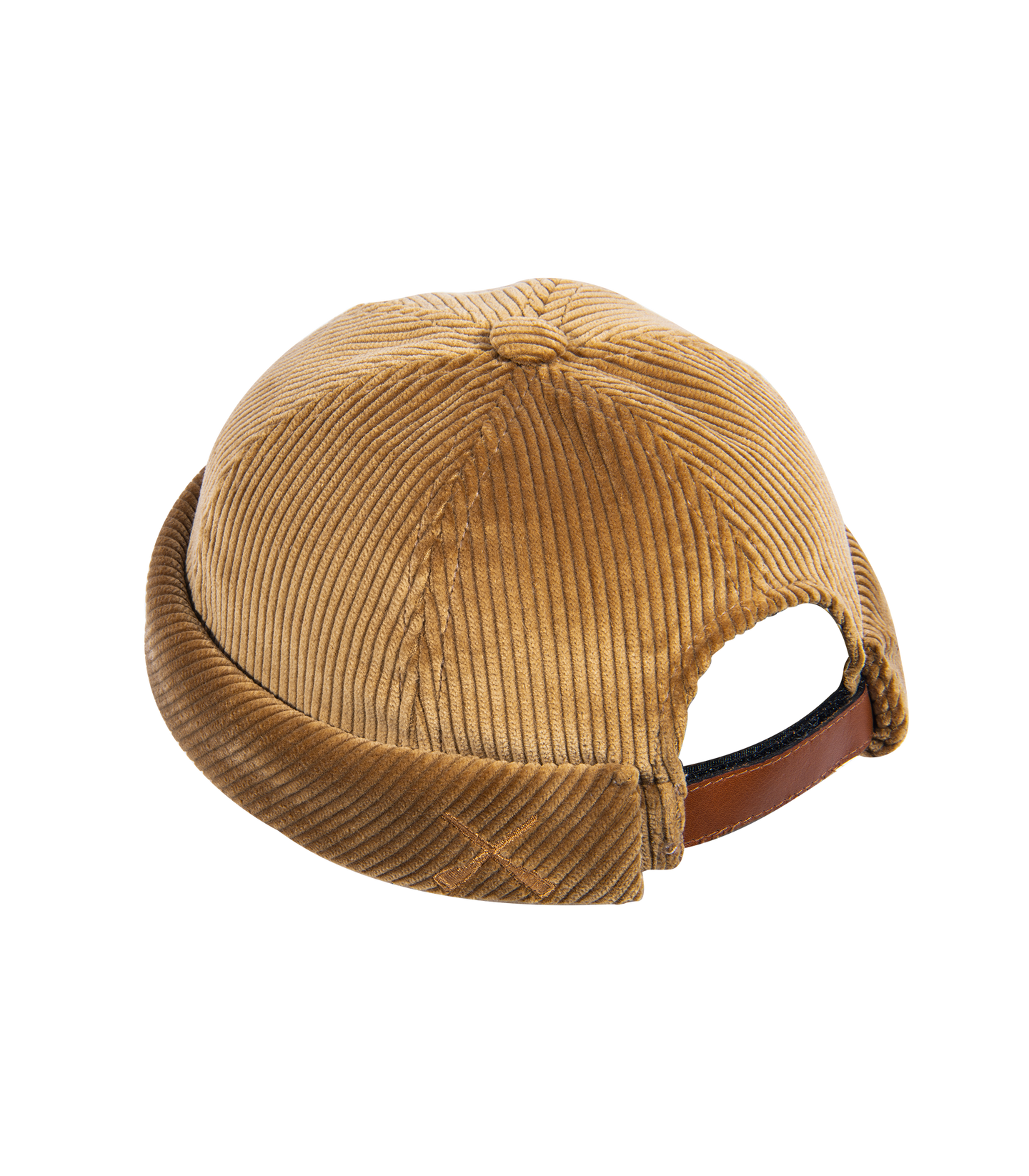 CHAPEAUX DOCKER MIKI VELOURS CORDUROY TAN