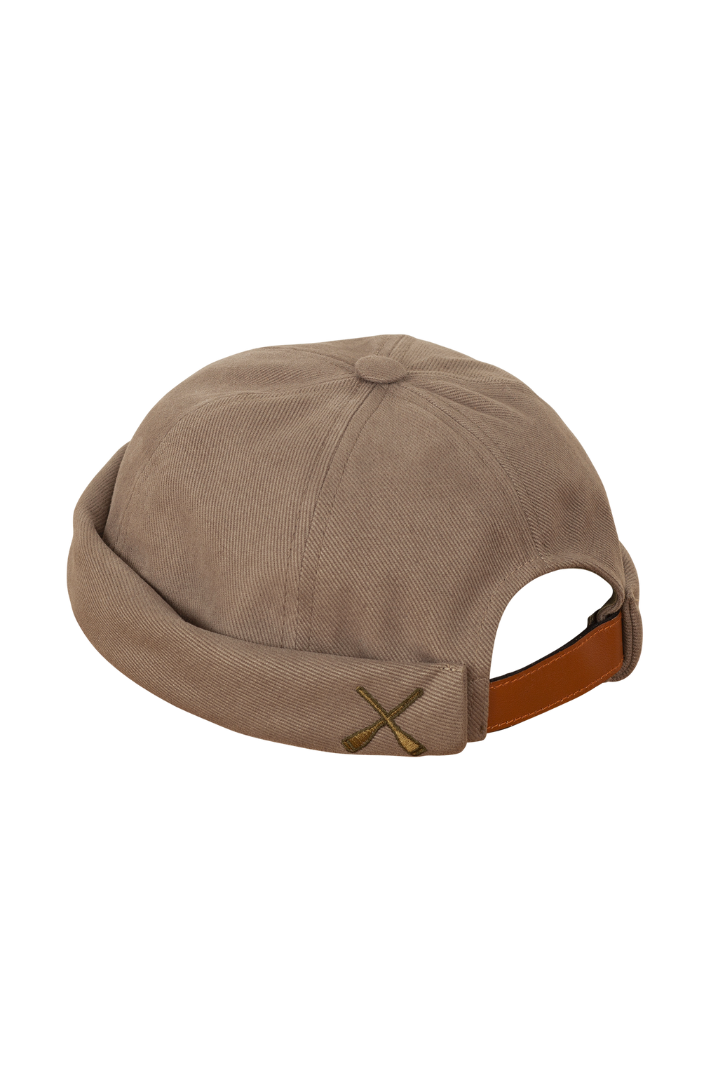MIKI DOCKER HAT KHAKI MOLESKINE