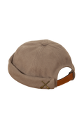 MIKI DOCKER HAT KHAKI MOLESKINE