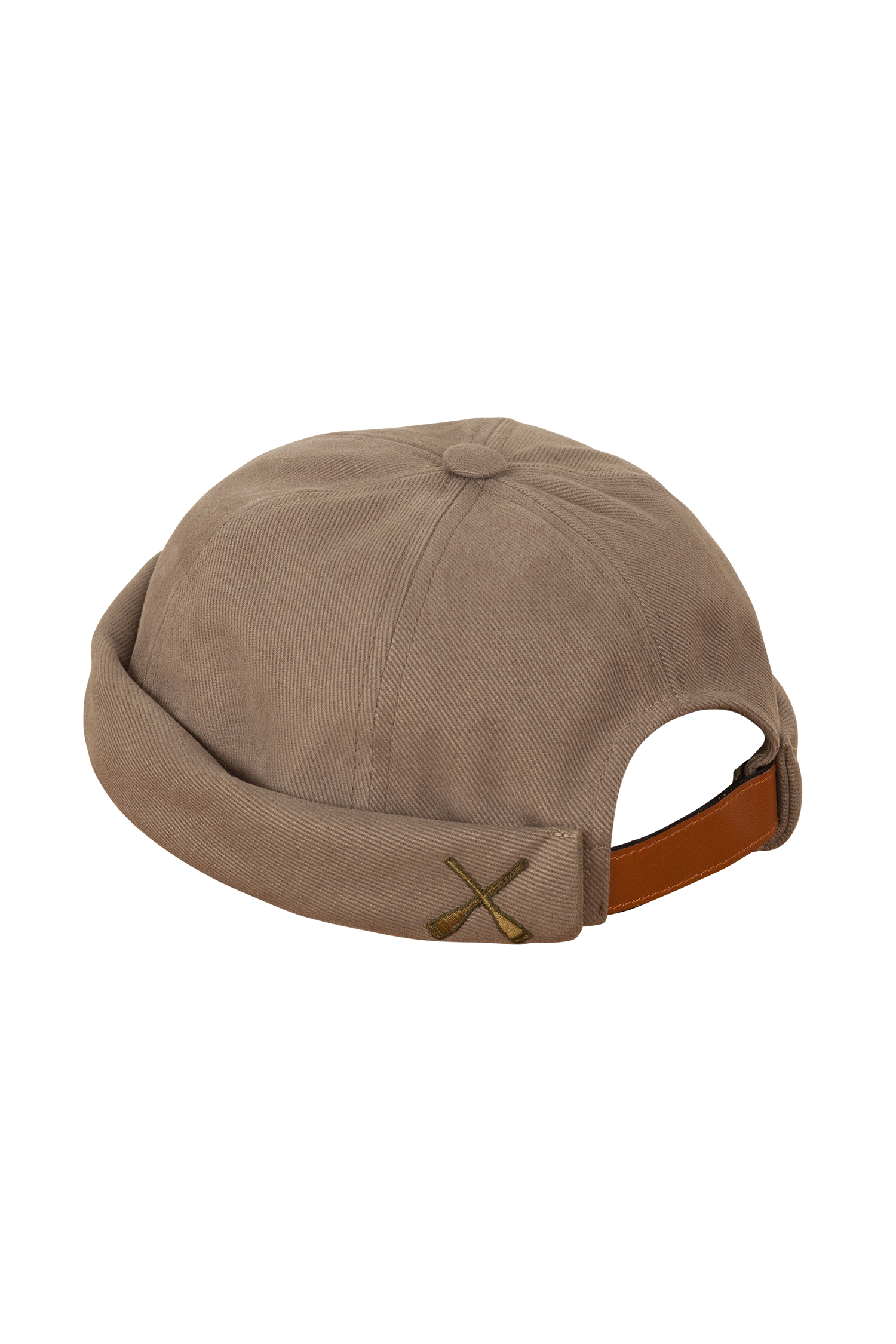 MIKI DOCKER HAT KHAKI MOLESKINE