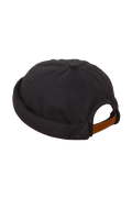 MIKI DOCKER HAT DARK NAVY MOLESKINE