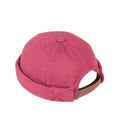 MIKI DOCKER HAT RED RECYCLED DENIM