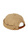 MIKI DOCKER HAT MOLESKINE BEIGE